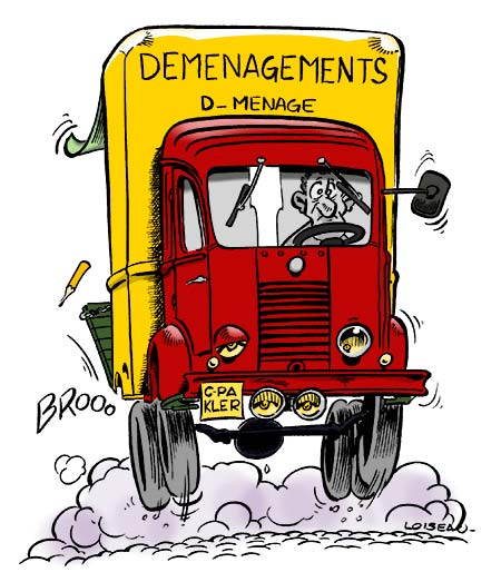 camion demenagement